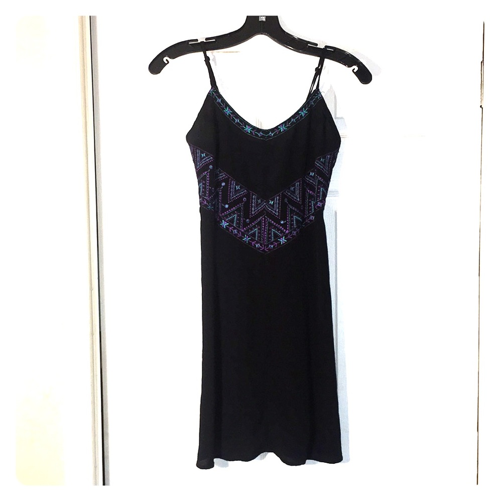 A forever 21 contemporary black dress!
